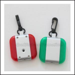 Wholesale bag shape reflective led safety hanger keyrings keychain gifts from china suppliers