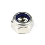Corrosion-Resistant DIN985 A4 Stainless Steel Hex Nylon Insert Locking Nut for