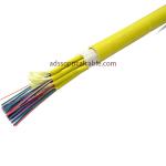 Tight Wrapped Fiber Optic Cable Accessories OFNR OFNP Combined PVC Jacket Cable