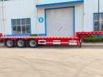 Wabco Relay Valve Hydraulic Lowbed 3 Axles 50/80/100 Tons Capacity Truck Semi