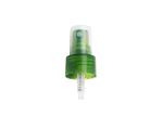 Ribbed Closure 24mm Fine Mist Pump Sprayer Non Corrosive