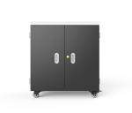 Movable Intelligent Ipad Charging Cart 36 USB Slots