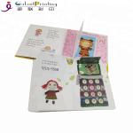 Custom Die - Cutting Children'S Board Book Printing Film Lamination For