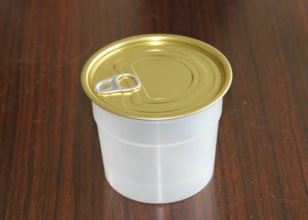 Quality Small Cup Shape Powder Food Packaging Pp Easy Open Jar  Good Oil Resistance for sale