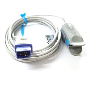 Wholesale Nihon Kohden Monitor Medical Spo2 Sensor 14pin Oximax Purple Connector from china suppliers