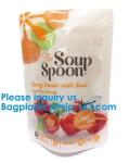 Salad Snack Powder Wheat Flour Stand Up Pouch Soup Spice Packaging Bag With