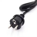 European Waterproof Plug Socket Connector Power Cord Customized OEM Color 10A