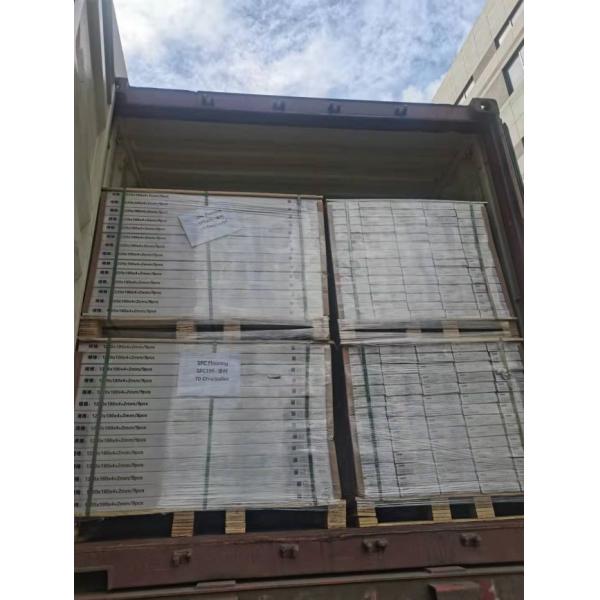 UV Coating 4mm SPC Stone Composite Flooring High Wear Resistance