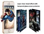 0.33MM tempered glass screen protector for iPhone 2.5D round edge 9H hardness
