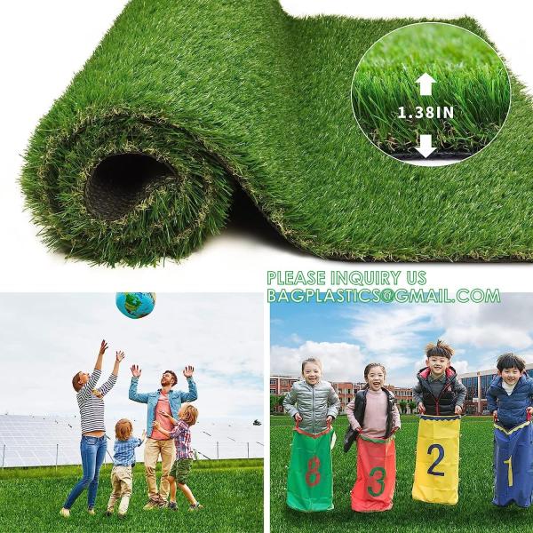 Garden Landscape Decor Plastic Carpet Mat Lawn Artificial Turf Synthetic Grass,