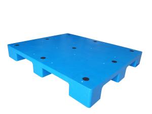 Wholesale Single Faced Rackable Plastic Pallets Warehouse Storage Packing Use from china suppliers
