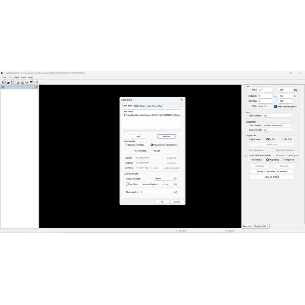 gAirHawk 5.0 Software-One Key Point Cloud Processing Software