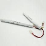 1800mAh Emergency Light Ni Cd Battery Pack NiCd 6V With End Caps