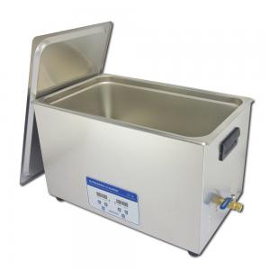 China 30L Benchtop Sonic Ultrasonic Cleaner 600W 40KHz for car parts on sale