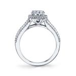 Lab Diamond Wedding Band VVS Clarity HPHT Round Cut Lab Grown Diamond Ring