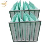 F7 F8 F9 Nonwoven Fabric Micro Glass Fiber Paint Booth Pocket Air Filters