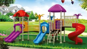 Wholesale outdoor playground equipment for home, park swings and slides, kids outdoor play equipment from china suppliers