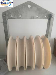 China Five Nylon Wheels Stringing Block Conductor Size Under 500mm2 on sale