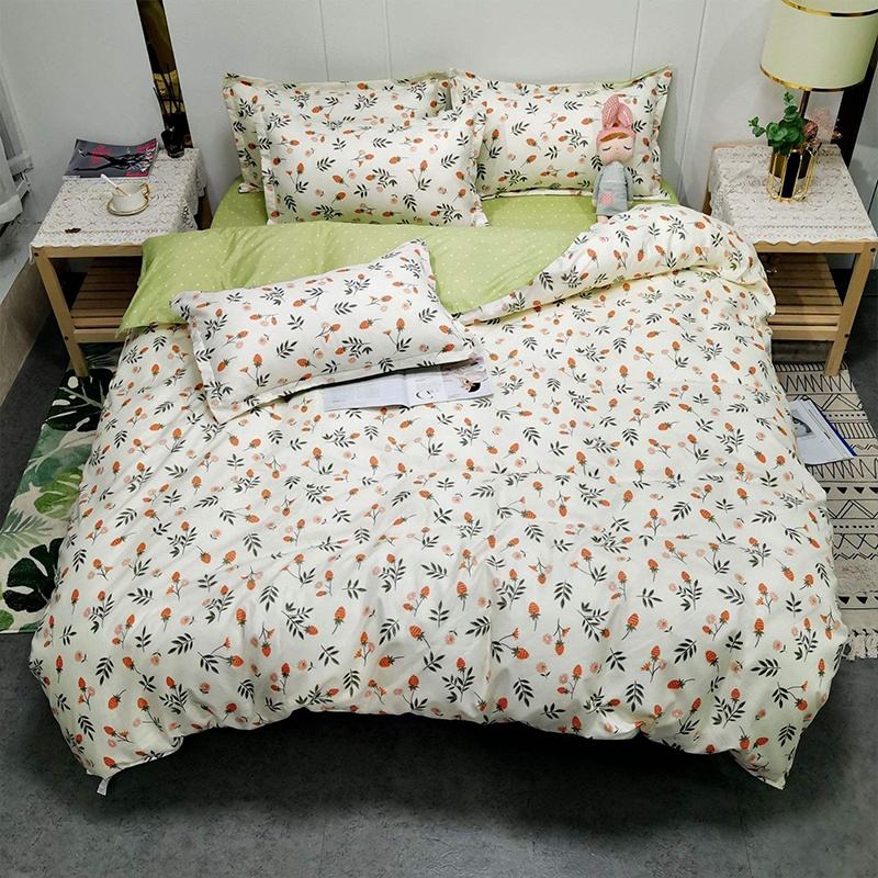100% Luxury Hotel Bed Sheet Set with 2Pcs Pillow Case Nondisposable and Customized