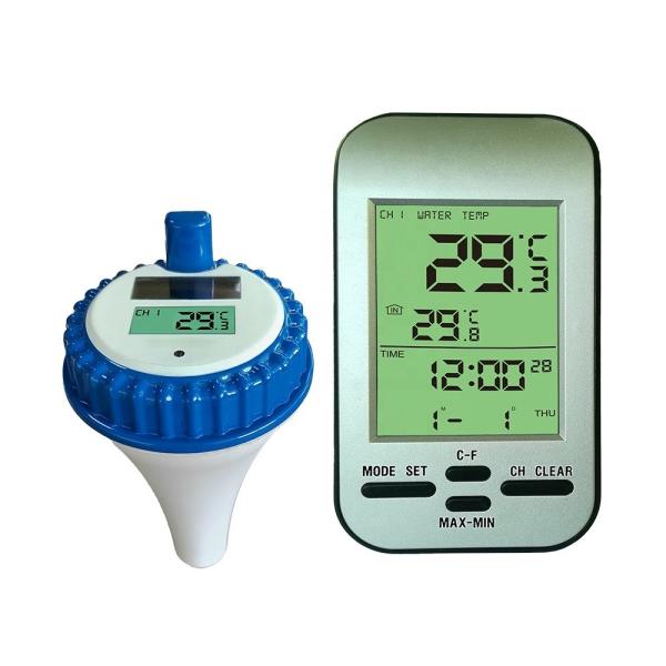 2xAAA 1.5V Battery Powered Floating Pool Thermometer For Accurate Temperature