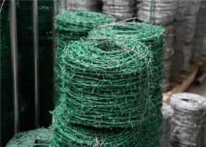 Wholesale Pvc Coated Iron Security Barbed Wire For Airport Prison Security Fence from china suppliers