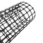 Woven Polyester Geogrid for Roadbed and Slope Protection 0.2mm-4mm Thickness ISO