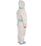 S-3XL Disposable Surgical Gown , Disposable Coveralls With Hood And Boots