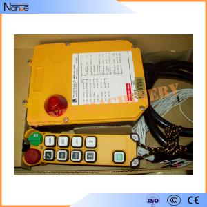 China Single / Double Speed Telecrane Remote Control Crane Push Button Switches F24-8S on sale