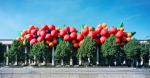 Artificial Inflatable Advertising Products , Inflatable Flowers For Wedding