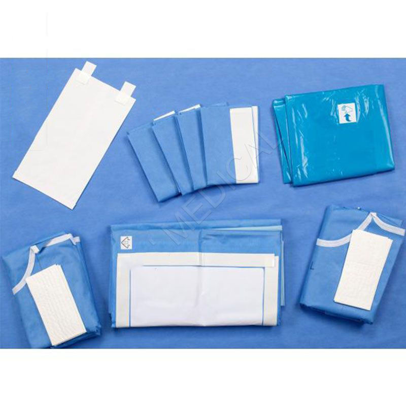 Disposable Medical Surgical C-Section Pack Cesarean Section Drapes