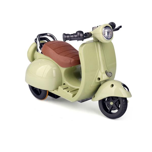 Finished Goods Children's Dazzling Electric Motorcycle Toy 360 Rotating Swinging