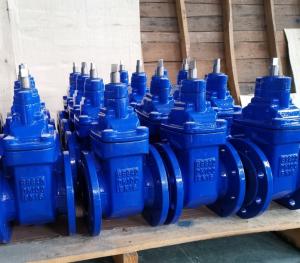 Wholesale F4 metal seal DIN gate valve body material GGG40 from china suppliers