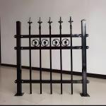 1.8M Galvanized Construction 10-Year Warranty Tubular Steel Perimeter Fence For