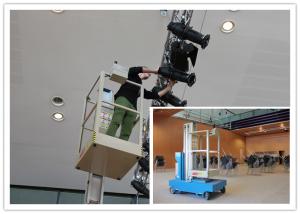 Wholesale GTWZ3-1003 Single Mast Lift Self Propelled Electric Work Platform For Supermarket from china suppliers
