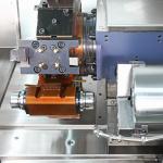 Double Spindle Cnc Mill Turn Lathe Interpolated Y Axis For Metal