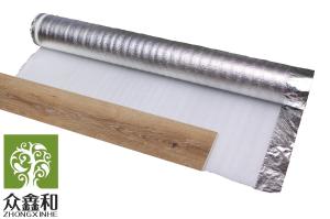 Wholesale Moisture Proofing Laminate Floor Underlay White 12mm Thickness With Silver Film from china suppliers