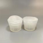 No Spill 24mm Flip Top Cap , Translucent Disc Top Lid