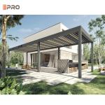 Customized Aluminium Motorized Outdoor Louver Pergola Rodent Proof