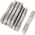 Tight Adjustable 304 Stainless Steel M8x60mm Push Rod Double End Thread Stud