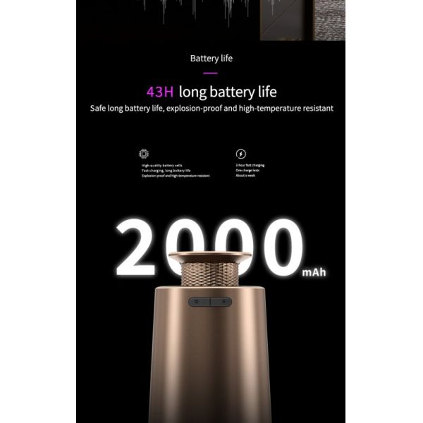 Aluminum Alloy Smart Scent Diffuser Machine With Intelligent Concentration Adjustment