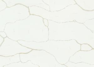 China High Density Calacatta White Quartz Countertops For Window Sill Block Step on sale