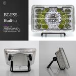 High Power Limit Lumen 18 Beads Motorcycle LED Square Headlight