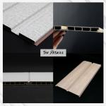 Wood Color And Marble Color Environmentally Friendly Indoor Wood Plastic Wood
