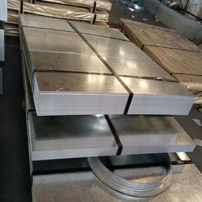 0.25mm 16Gague Galvanized Sheet Roofing Plate Hot Dip Z40-125 Rolled Steel 1