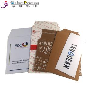 Wholesale Kraft Tear Strip Paper Cardboard Shipping Envelopes A4 / A5 Size OEM from china suppliers