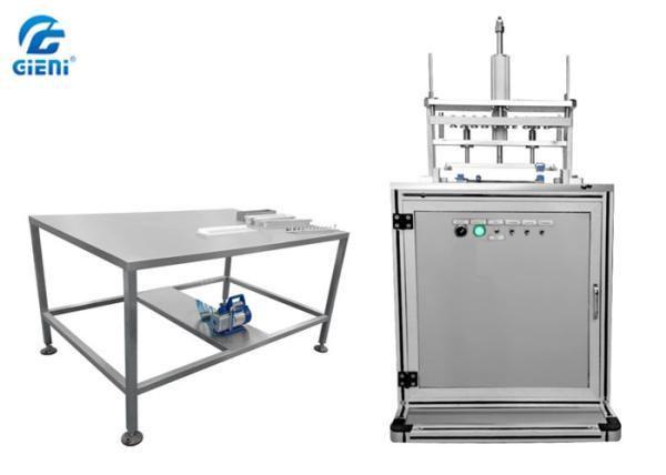 10 Nozzles Vacuum Silicone Lipstick Mould Releasing Machine , Pneumatic Control