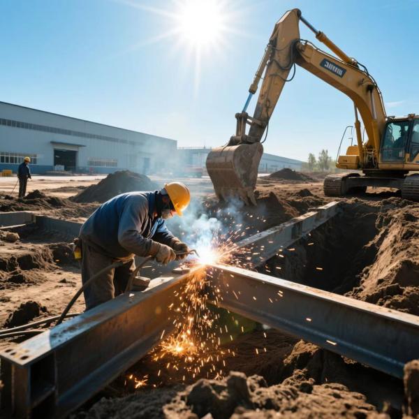 Waterproof Modular Steel Structure Design For Industry Warehouse Building