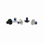 Custom Hexagon Dispensing Screws Coated With Blue Glue Bolts Anti-Oil