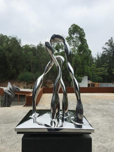 Classical Modern Abstract Sculpture , Outdoor Decor Large Garden Ornaments