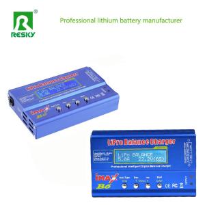 Wholesale Lithium Battery RC Balance Charger Imaxb6 80W 6A 7.4V 11.1V 14.8V 18.5V 22.2V from china suppliers